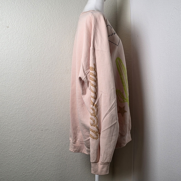 Skull House Lone Star Graphic Sweatshirt – Western Texas Theme – L/XL - Picture 3 of 10